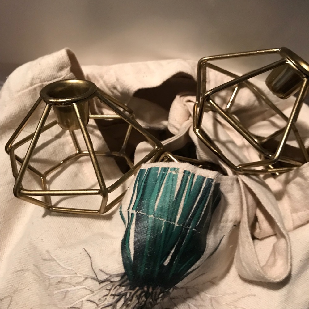 Rustic candle holders - Picture 3 of 5